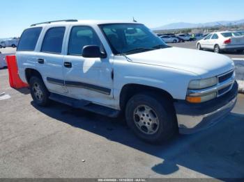  Salvage Chevrolet Tahoe