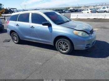  Salvage Toyota Matrix