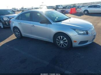  Salvage Chevrolet Cruze