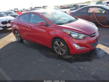  Salvage Hyundai ELANTRA