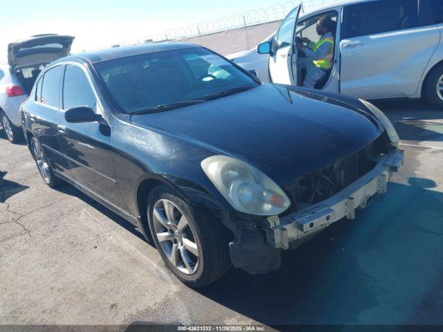  Salvage INFINITI G35
