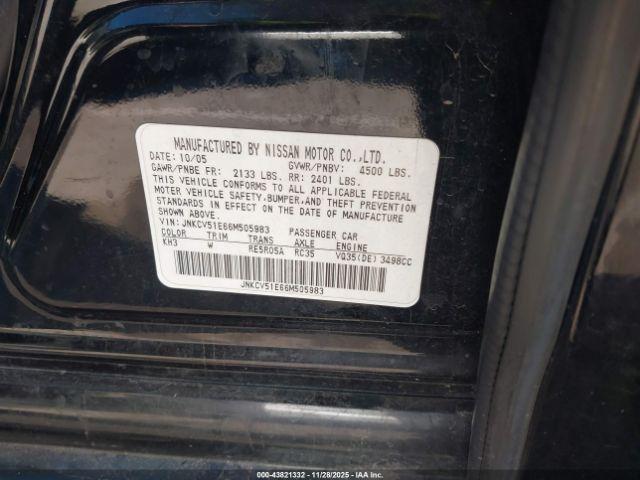 INFINITI G35 Image 2