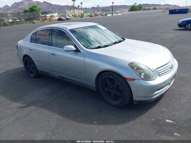  Salvage INFINITI G35