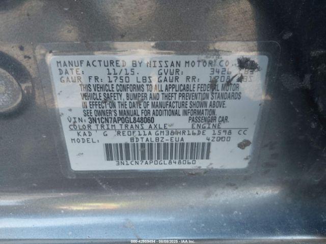 Nissan Versa 1.6 Sv Image 6