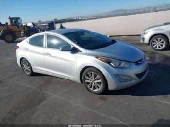  Salvage Hyundai ELANTRA