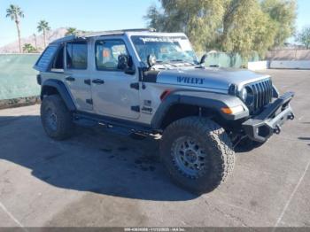  Salvage Jeep Wrangler