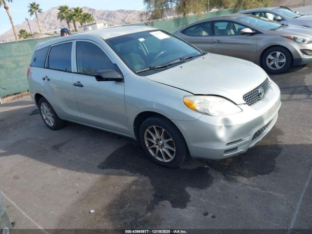  Salvage Toyota Matrix