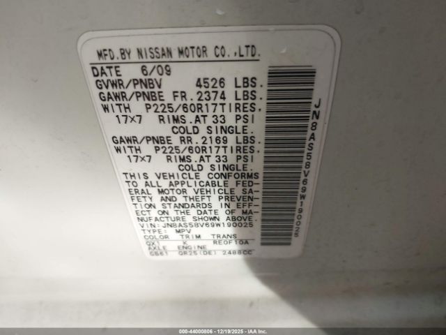 Nissan Rogue Sl Image 8