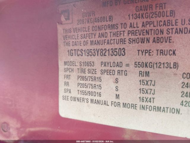 GMC Sonoma Sls Image 6