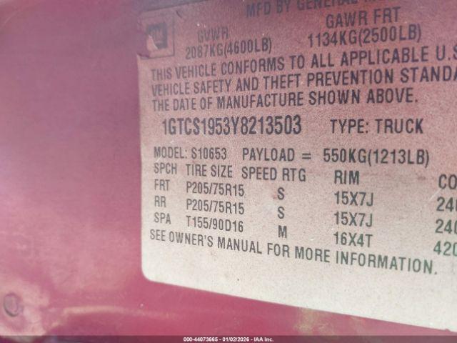 GMC Sonoma Sls Image 6