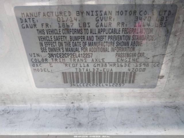 Nissan Versa Image 10